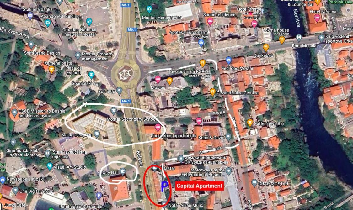 Capital Apartments - City Centre Mostar Eksteriør bilde